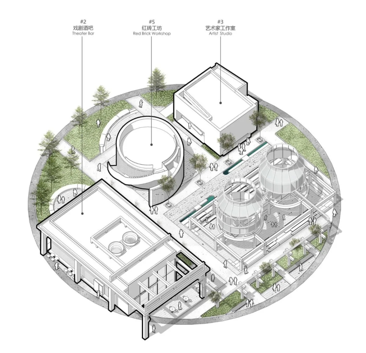 BIM建筑|O·POWER文化艺术中心 / 深圳华汇设计