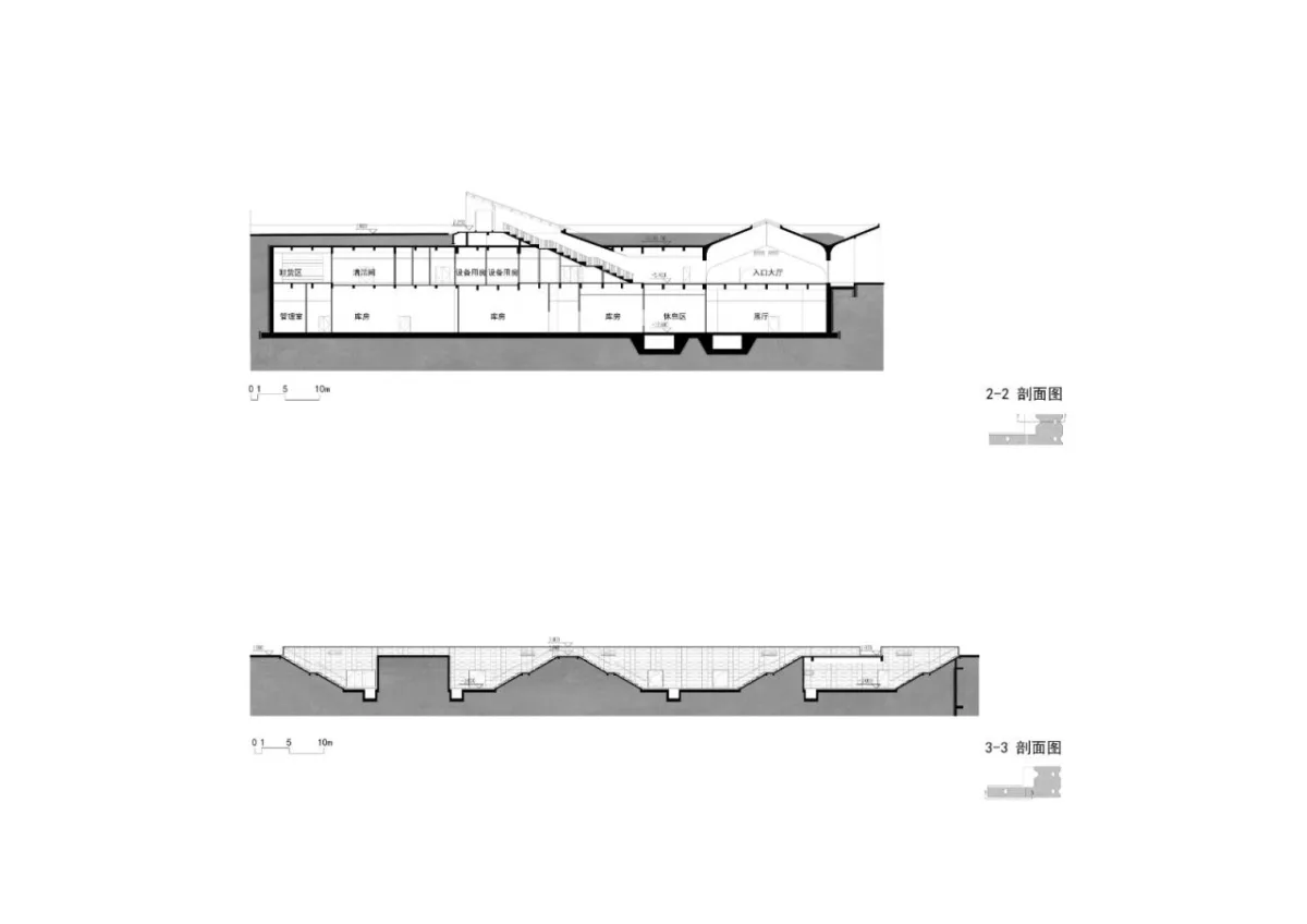BIM建筑|全东北最大的清水混凝土巨构地下建筑：砼殿 / Wutopia Lab