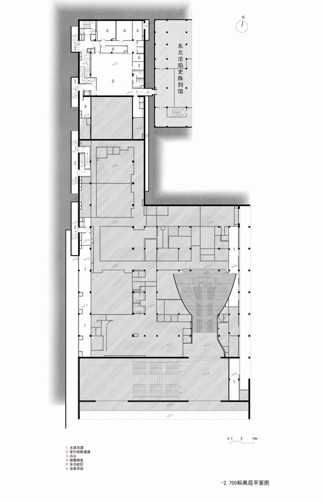 BIM建筑|全东北最大的清水混凝土巨构地下建筑：砼殿 / Wutopia Lab