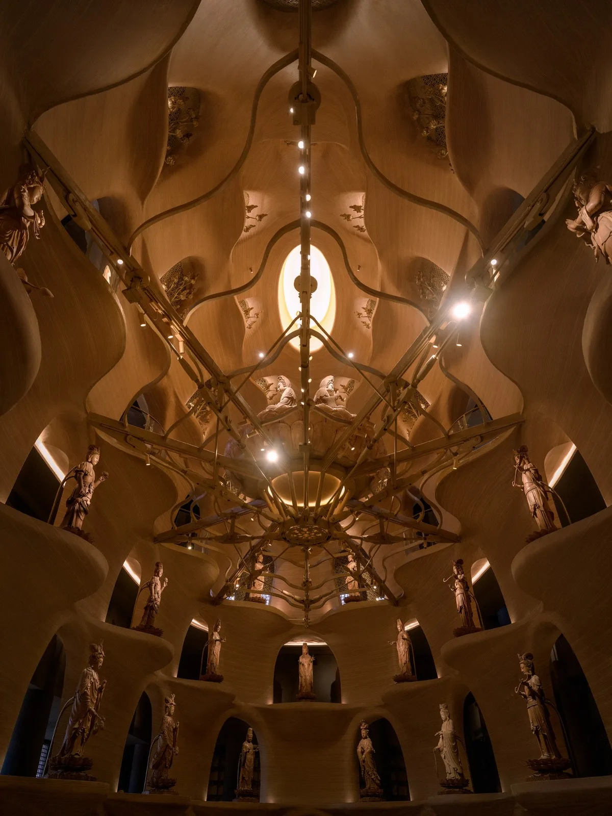 BIM建筑|祖山济心寺·木佛博物馆 /建筑营设计工作室