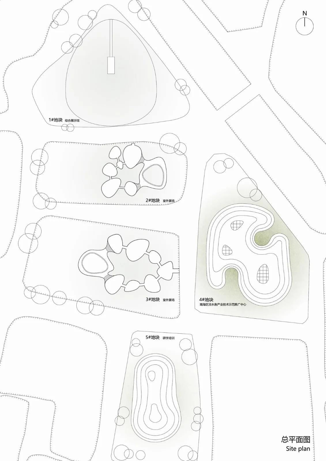 BIM建筑|涟漪：南海区淡水鱼产业技术示范推广中心 / Wutopia Lab