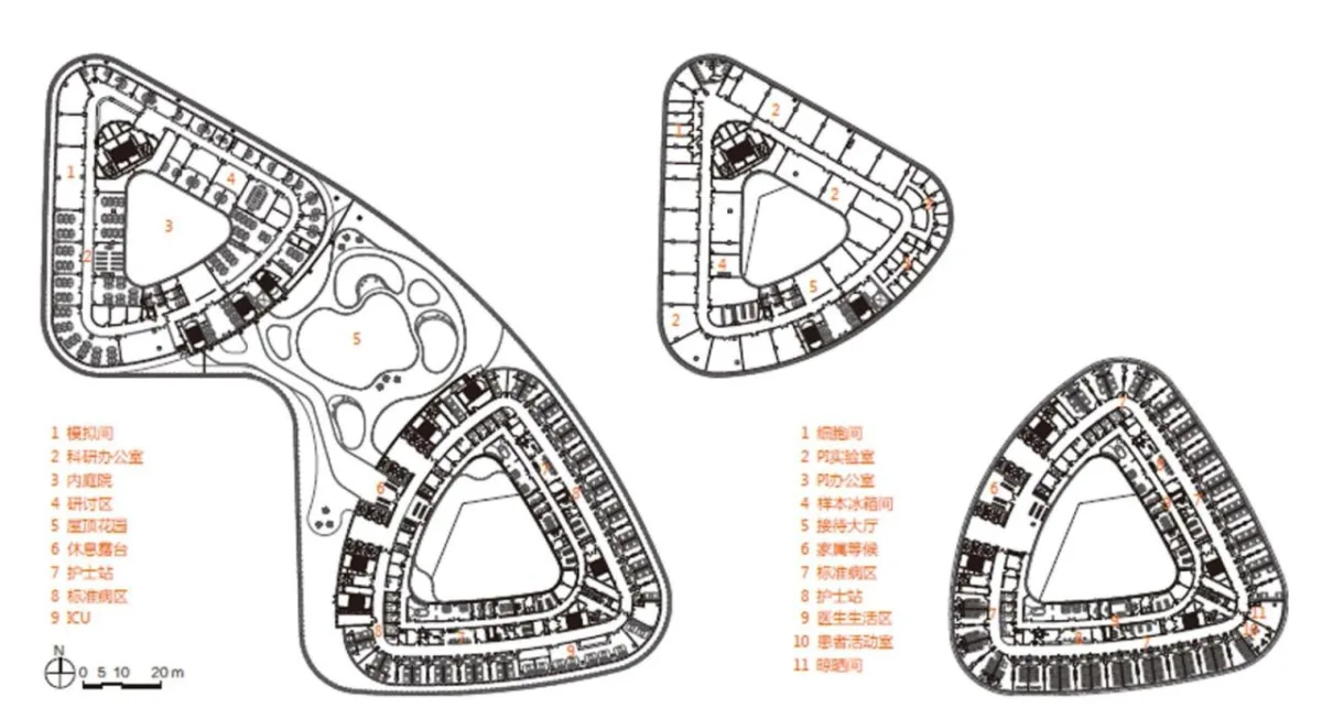 BIM建筑|山东大学齐鲁医院急诊综合楼 / 孟建民团队