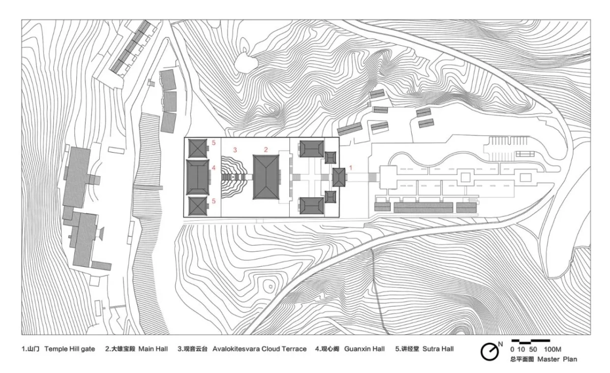 BIM建筑|祖山济心寺·木佛博物馆 /建筑营设计工作室
