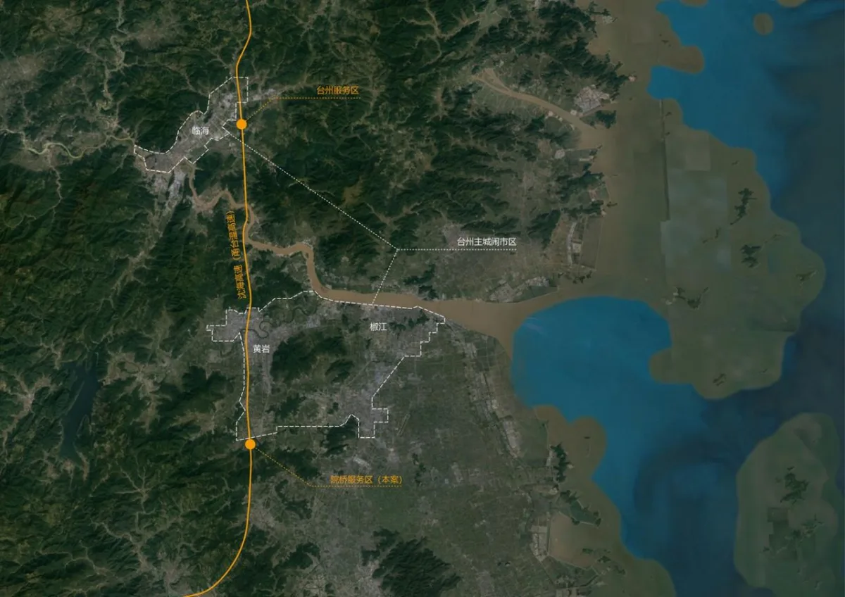 BIM建筑|瞬间公园 INSTANT PARK：甬台温高速公路改扩建工程院桥服务区设计方案 / 也似建筑