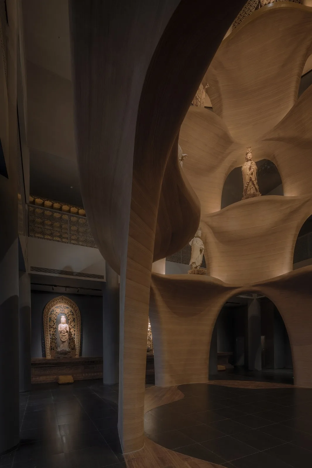 BIM建筑|祖山济心寺·木佛博物馆 /建筑营设计工作室