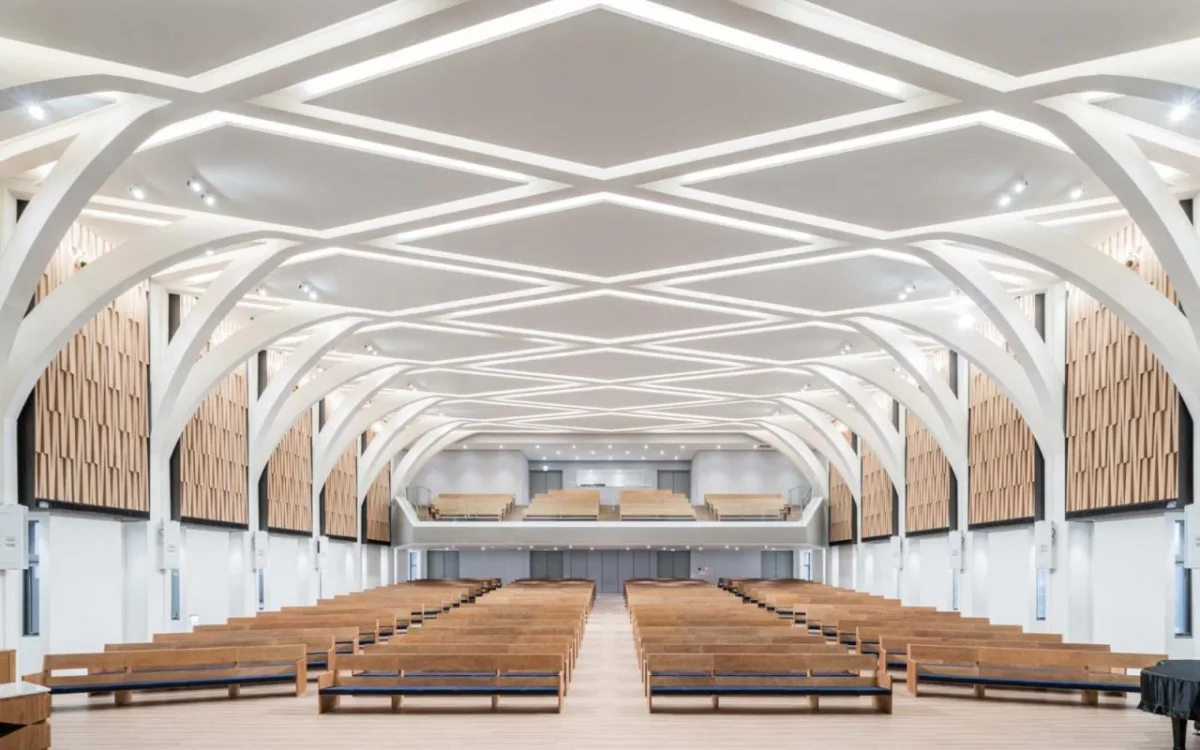 BIM建筑|中华福音神研究学院八德校区教堂 / 潘冀联合建筑师事务所