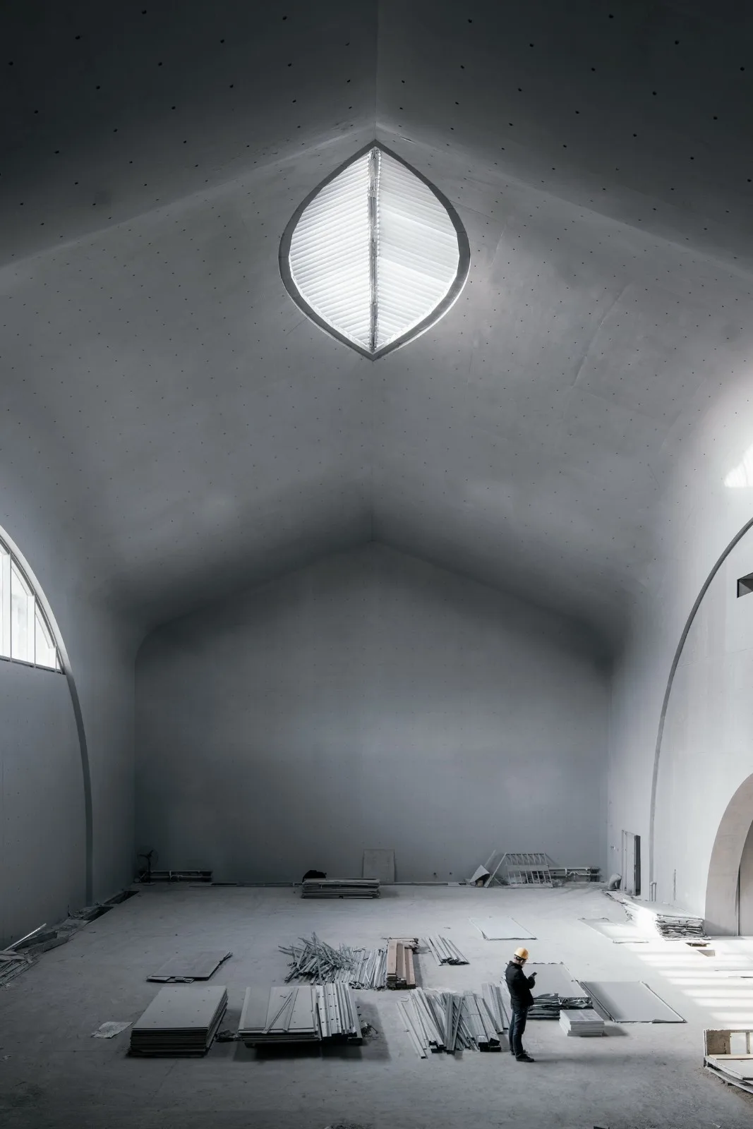 BIM建筑|全东北最大的清水混凝土巨构地下建筑：砼殿 / Wutopia Lab