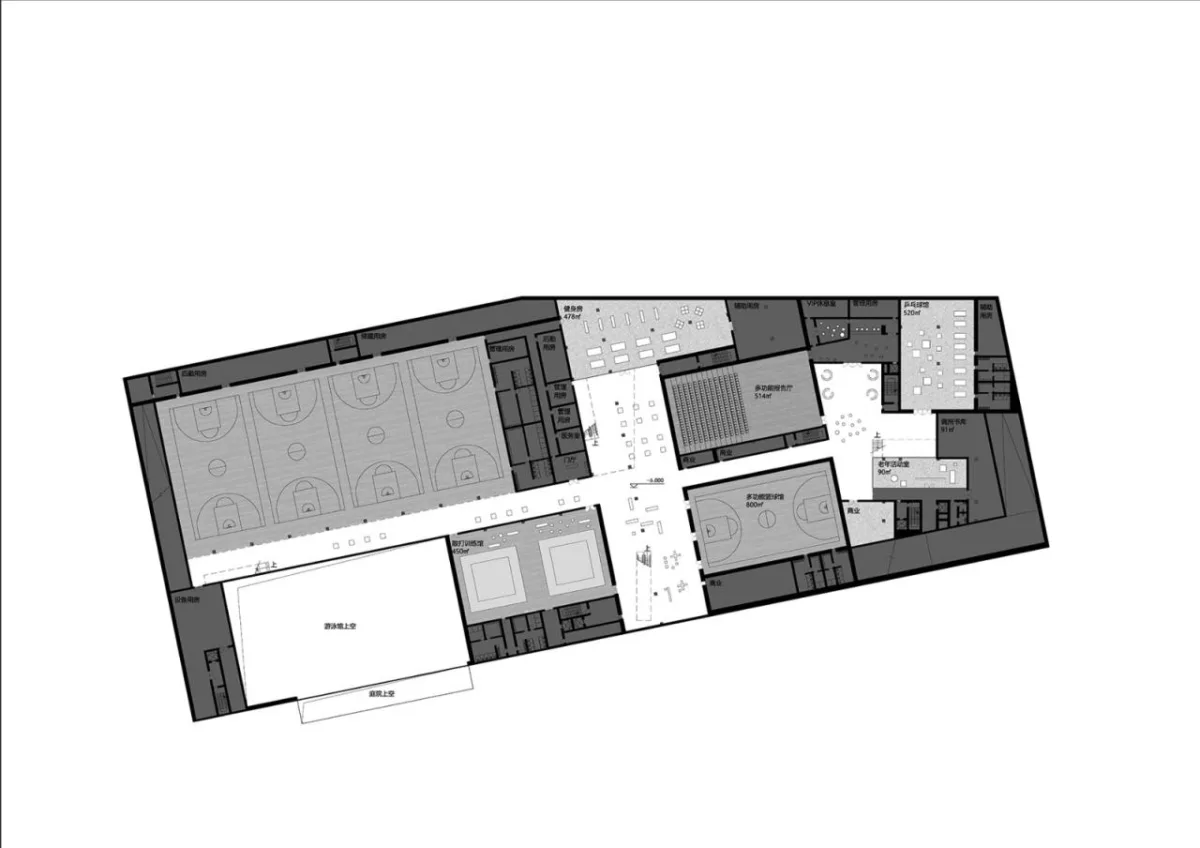 BIM建筑|社区源点：坪地街道综合文体中心方案 /也似建筑+广州市城市规划勘测设计研究院（GZPI）