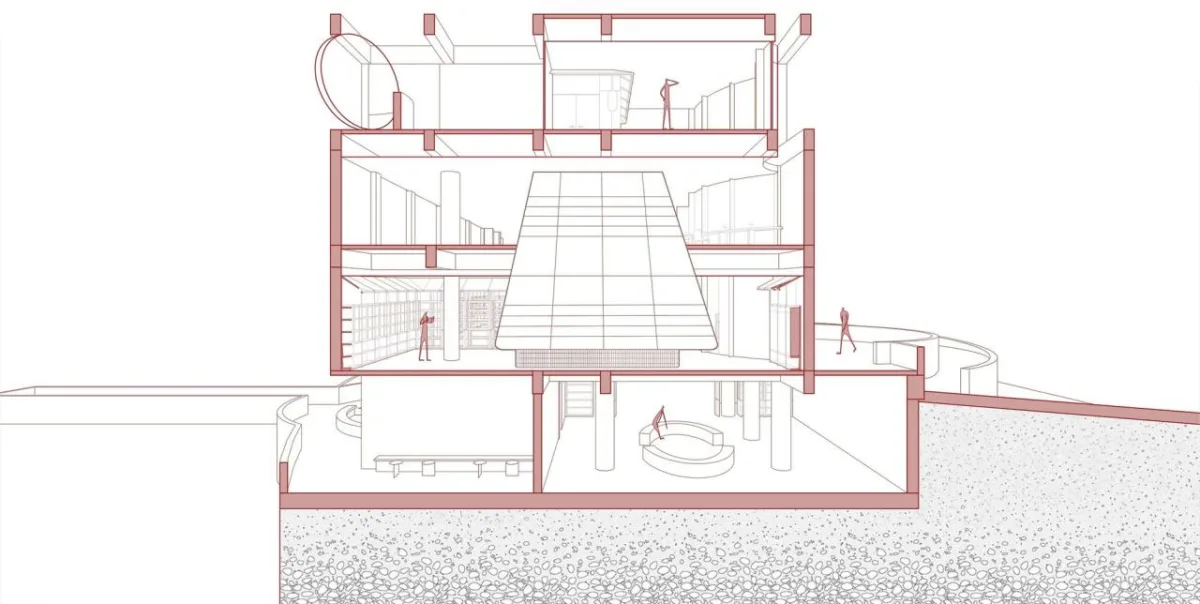 BIM建筑|「溧」 城市书房 / 大犬建筑设计