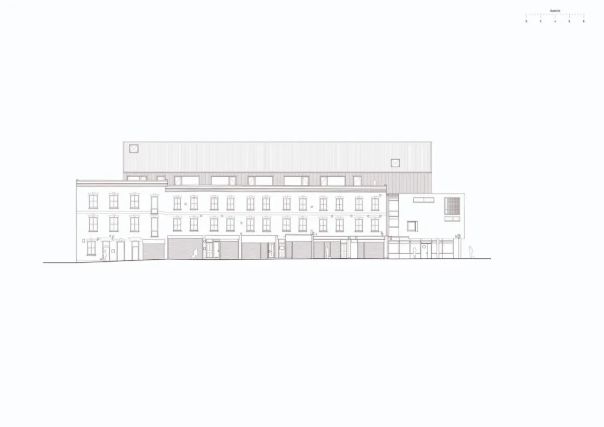 BIM建筑|商业社区，Bradbury 工厂 / [Y/N] Studio