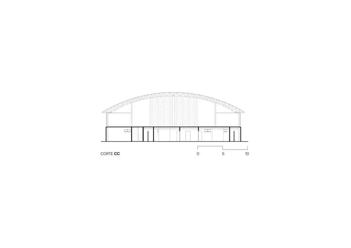 BIM建筑|Educar II SESC-CE 学校 / Rede Arquitetos