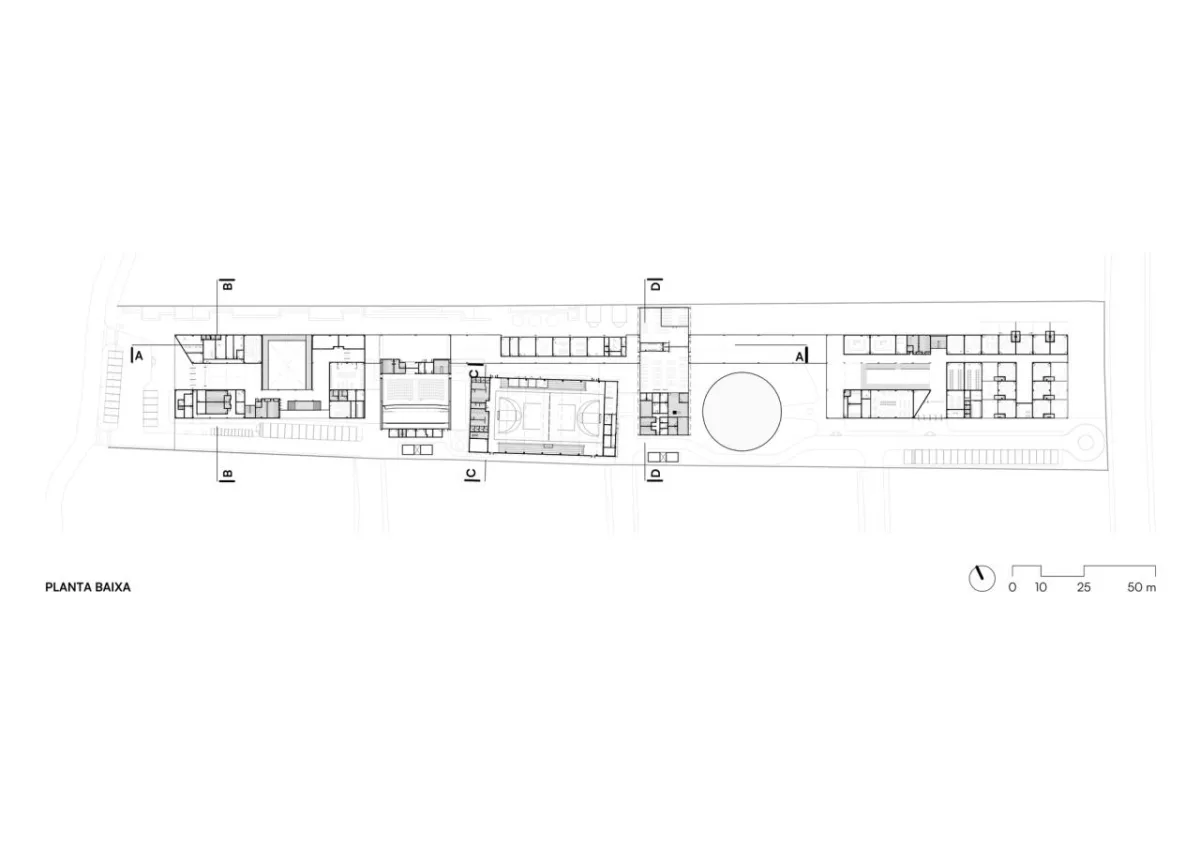 BIM建筑|Educar II SESC-CE 学校 / Rede Arquitetos