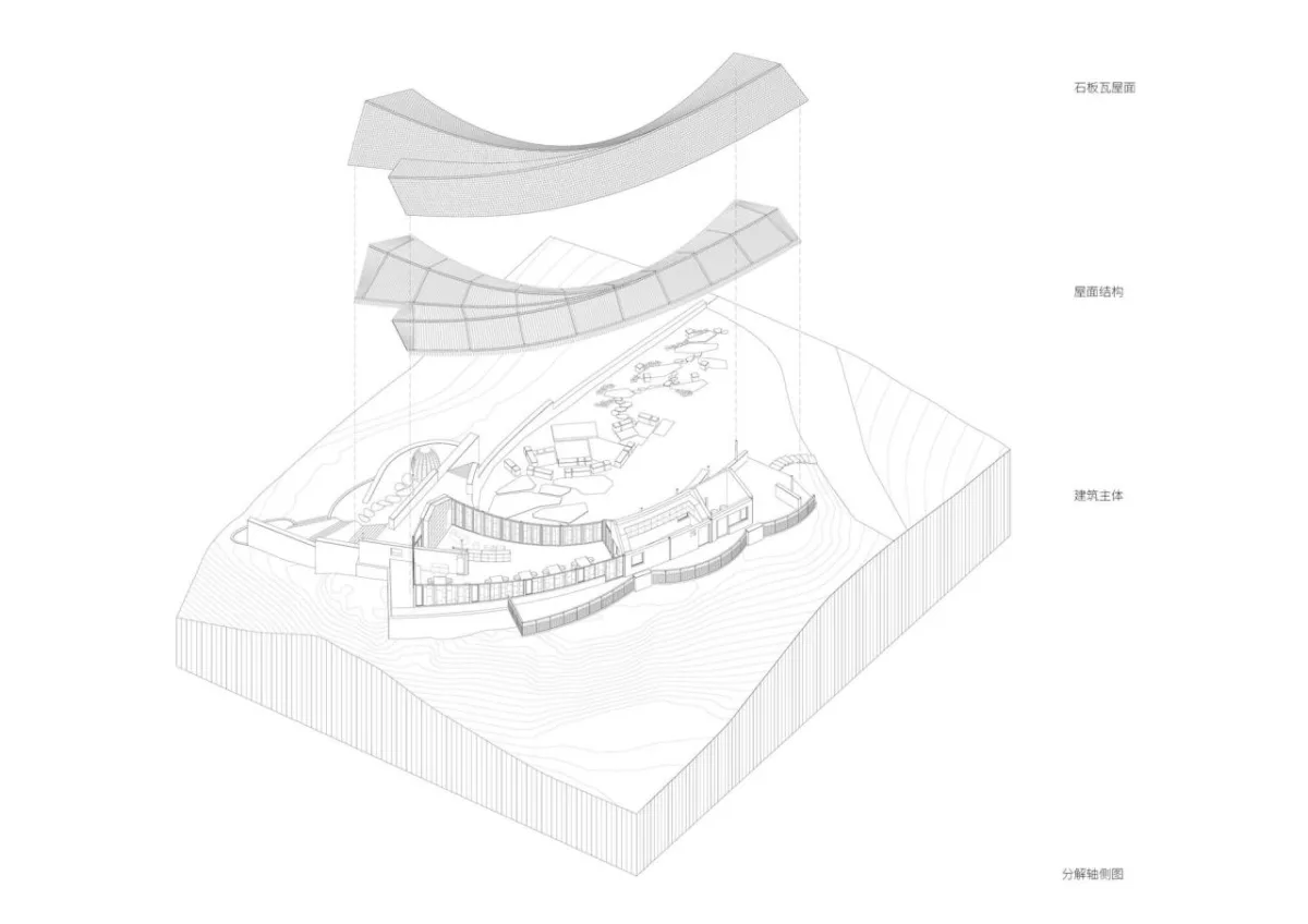 BIM建筑|咕咕来仪，大伾山悬崖驿站 / 繁星建筑工作室