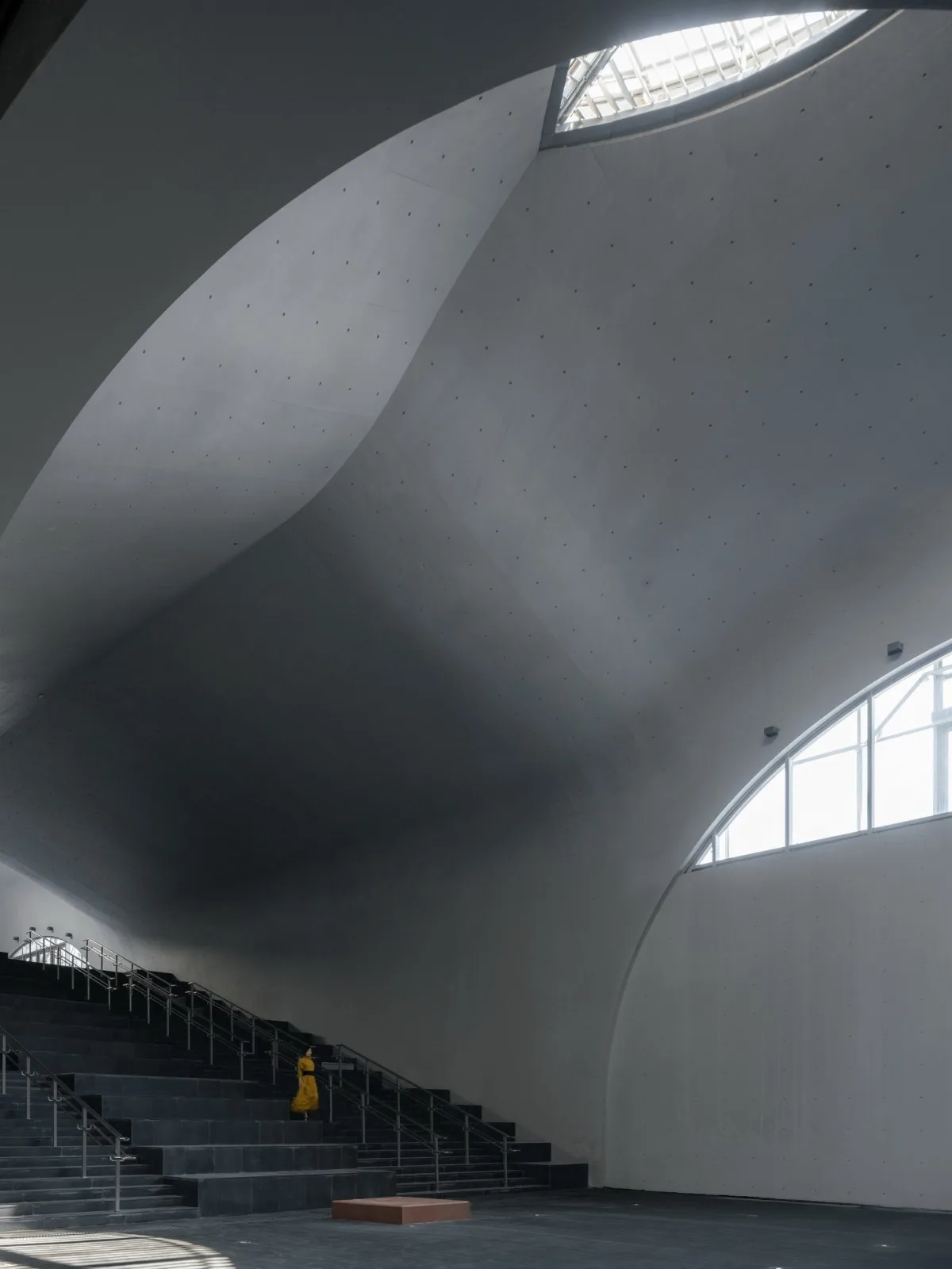 BIM建筑|全东北最大的清水混凝土巨构地下建筑：砼殿 / Wutopia Lab