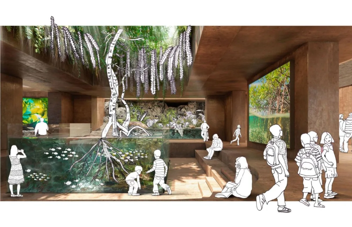 BIM建筑|科尔蒂斯海洋研究中心 / Tatiana Bilbao