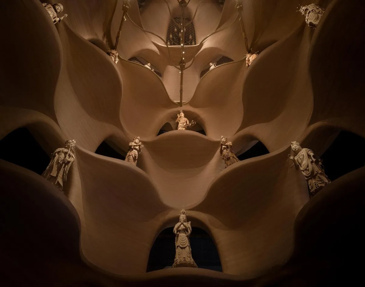 BIM建筑|祖山济心寺·木佛博物馆 /建筑营设计工作室
