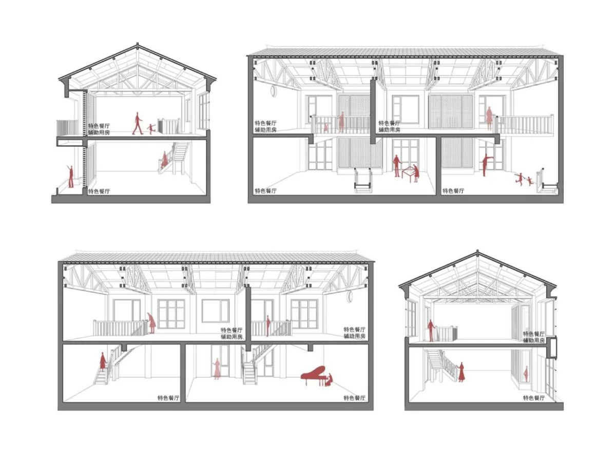 BIM建筑|旌德水街更新改造 / 未形建筑