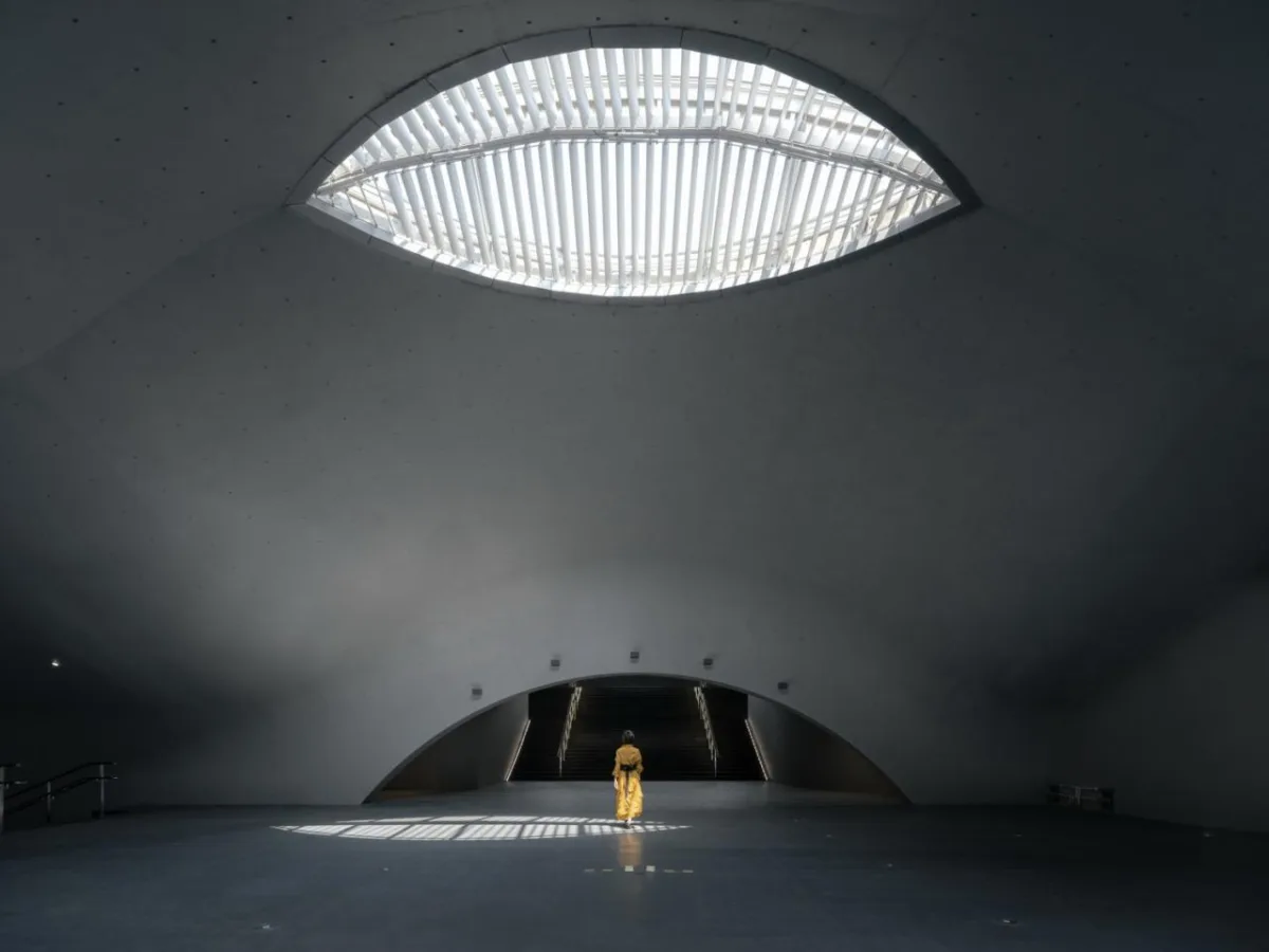 BIM建筑|全东北最大的清水混凝土巨构地下建筑：砼殿 / Wutopia Lab