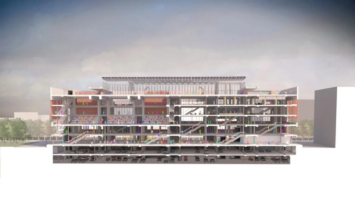 BIM建筑|艾哈迈达巴德大学中心 / Stephane Paumier Architects