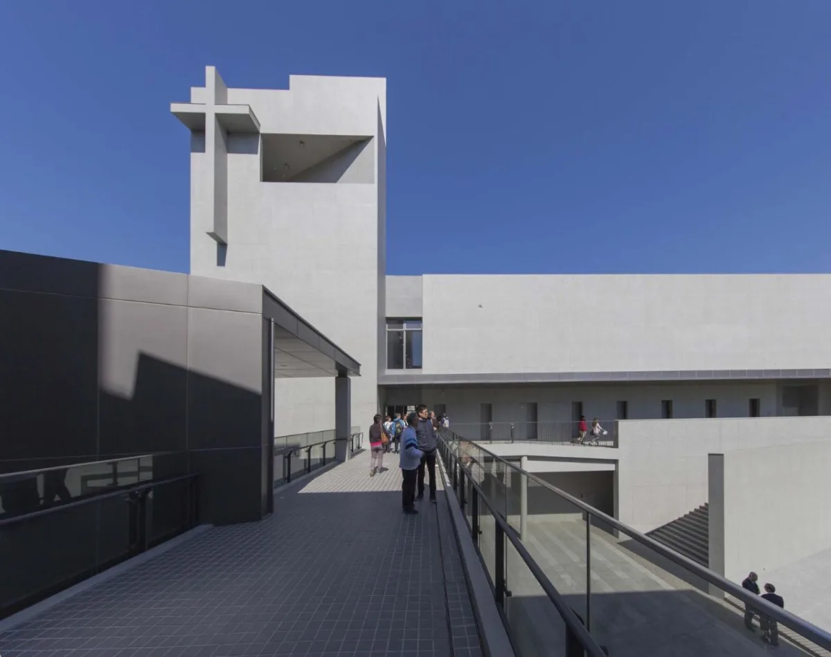 BIM建筑|中华福音神研究学院八德校区教堂 / 潘冀联合建筑师事务所