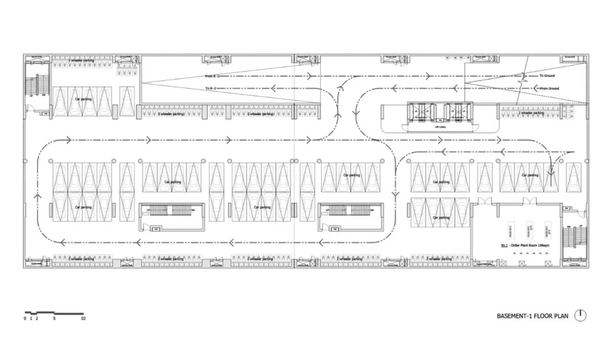 BIM建筑|艾哈迈达巴德大学中心 / Stephane Paumier Architects