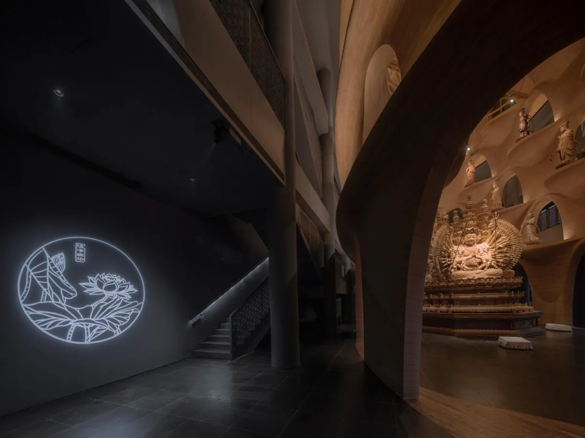 BIM建筑|祖山济心寺·木佛博物馆 /建筑营设计工作室