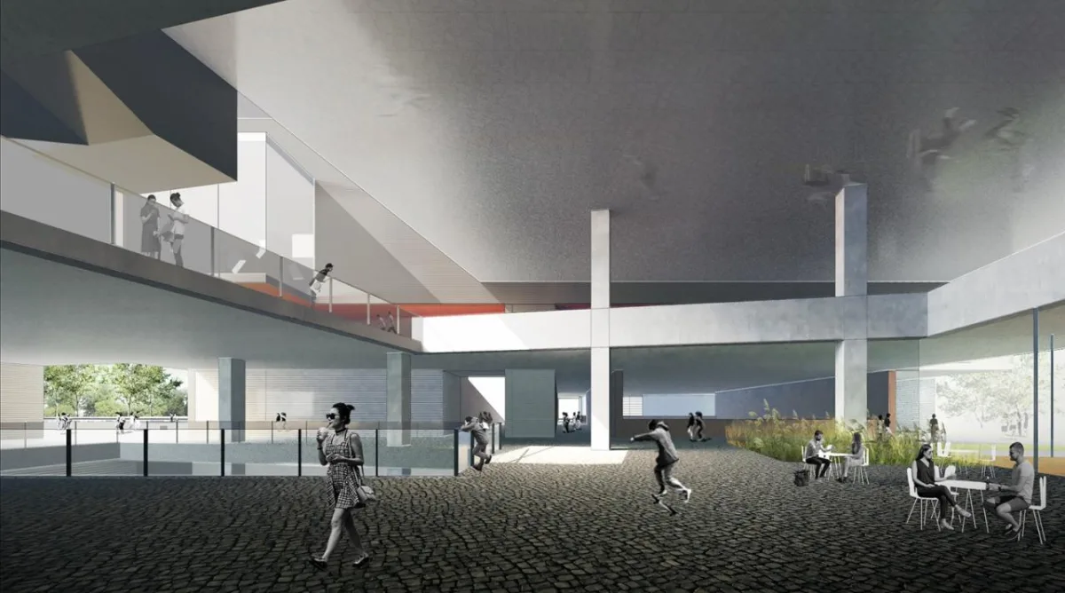 BIM建筑|社区源点：坪地街道综合文体中心方案 /也似建筑+广州市城市规划勘测设计研究院（GZPI）