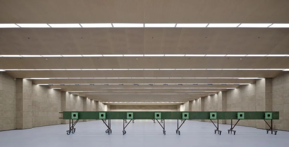 BIM建筑|富阳银湖体育中心:亚运射击射箭现代五项馆 / 浙江大学建筑设计研究院
