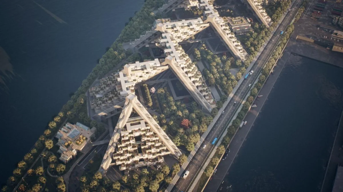 BIM建筑|数字科技重筑建筑理想： HILLSIDE，以虚幻引擎5与RealityCapture 重现栖息地67的最初愿景 / 萨夫迪建筑事务所