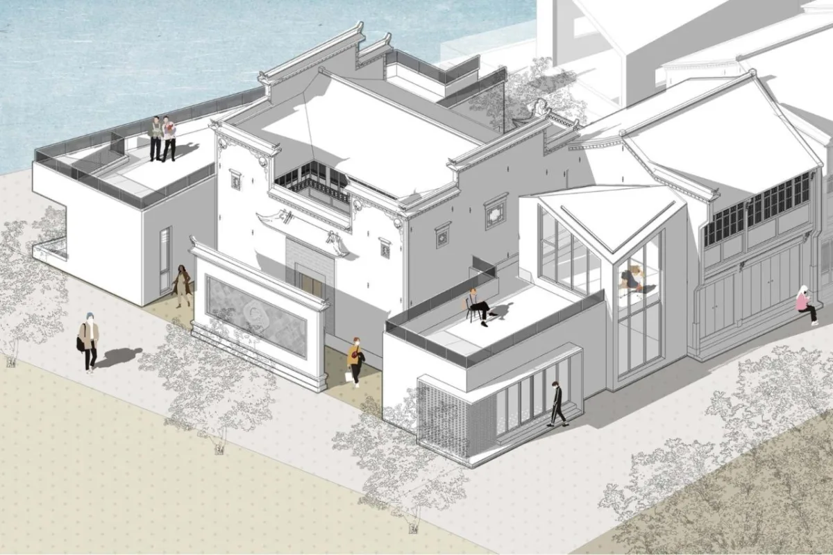 BIM建筑|旌德水街更新改造 / 未形建筑