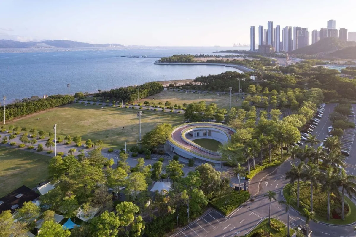 BIM建筑|深圳湾公园海风运动广场公厕设计 / CCDI 21设计工作室