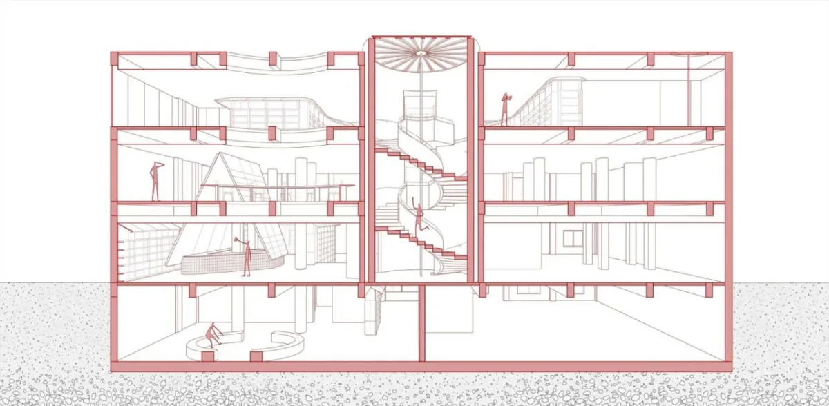 BIM建筑|「溧」 城市书房 / 大犬建筑设计