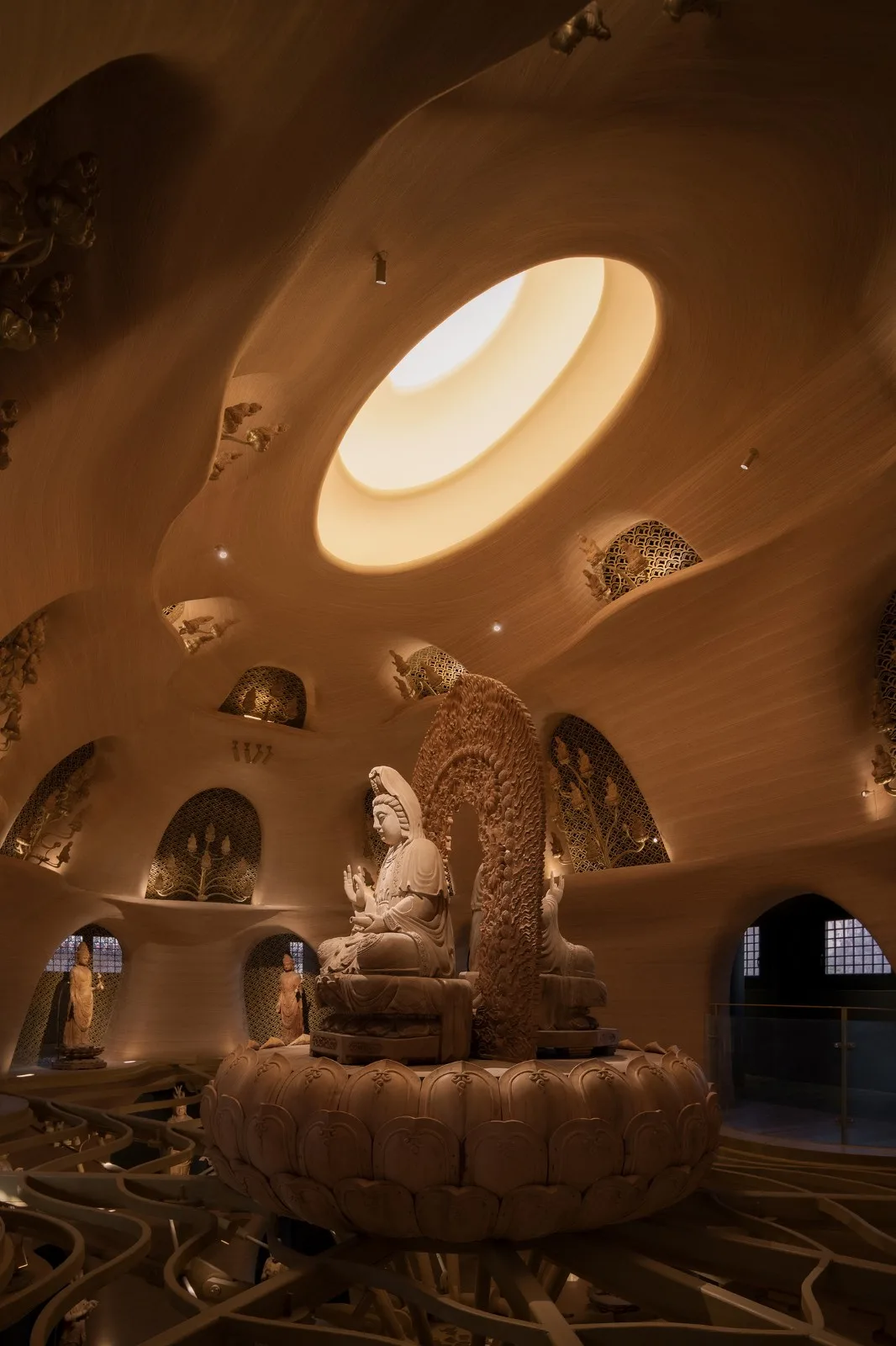BIM建筑|祖山济心寺·木佛博物馆 /建筑营设计工作室