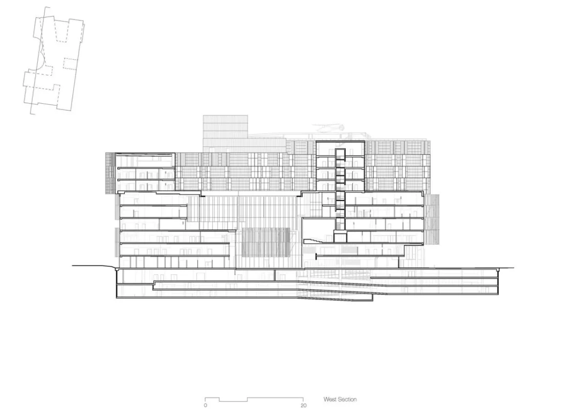 BIM建筑|维多利亚心脏专科医院 / Conrad Gargett + Wardle