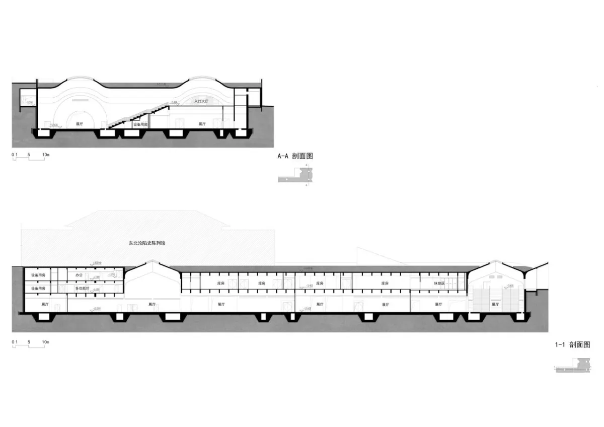 BIM建筑|全东北最大的清水混凝土巨构地下建筑：砼殿 / Wutopia Lab