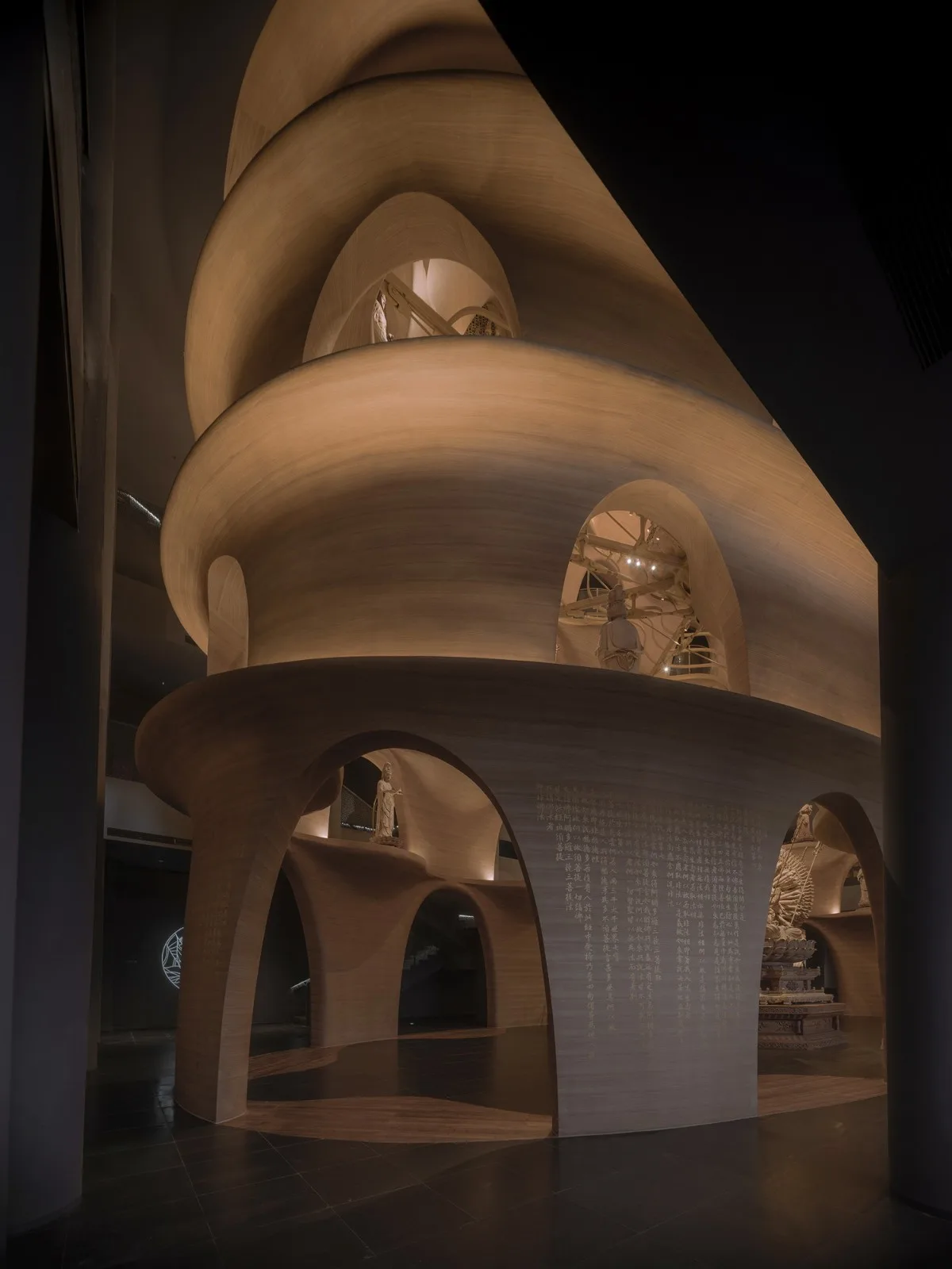 BIM建筑|祖山济心寺·木佛博物馆 /建筑营设计工作室