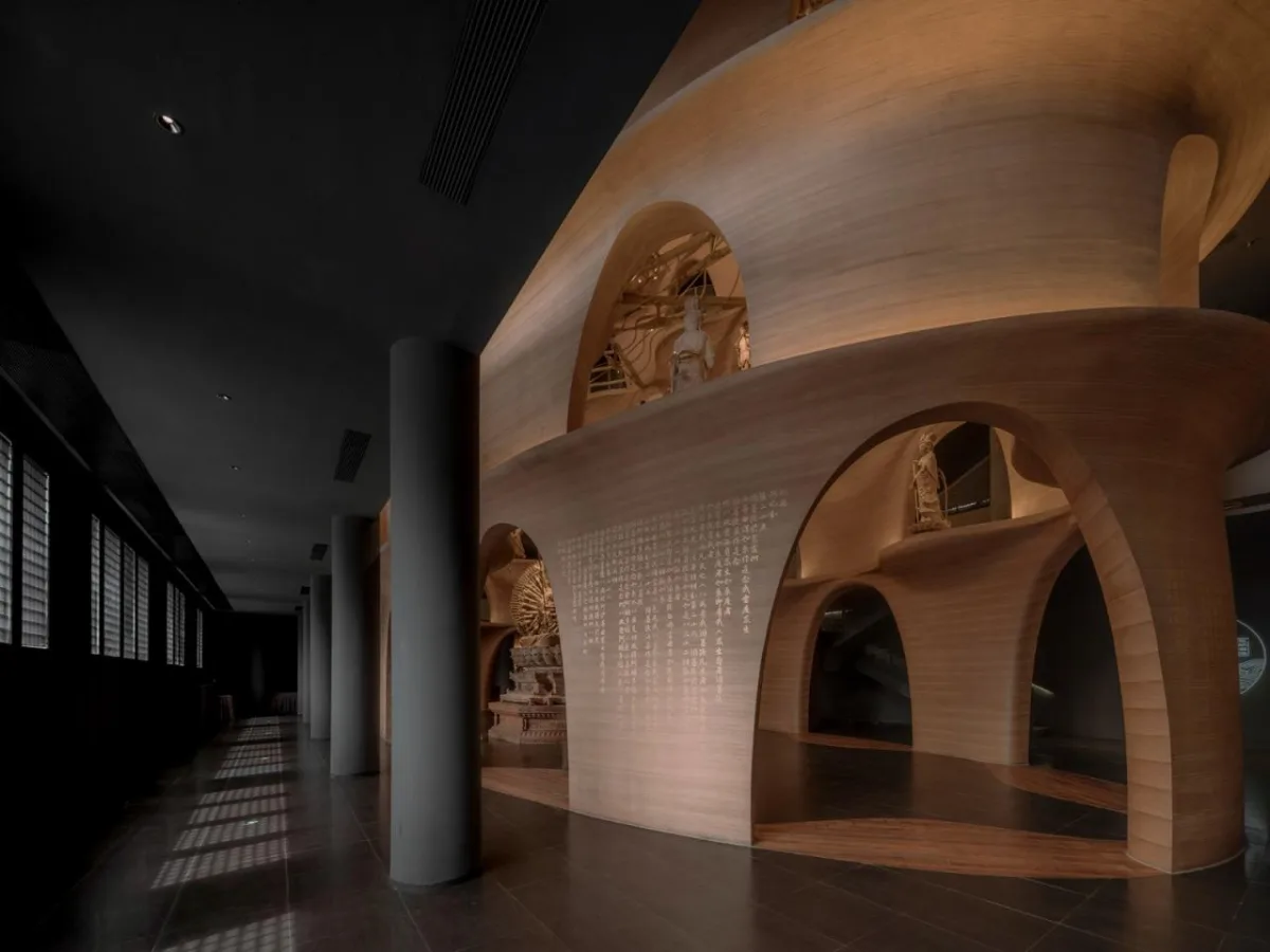 BIM建筑|祖山济心寺·木佛博物馆 /建筑营设计工作室