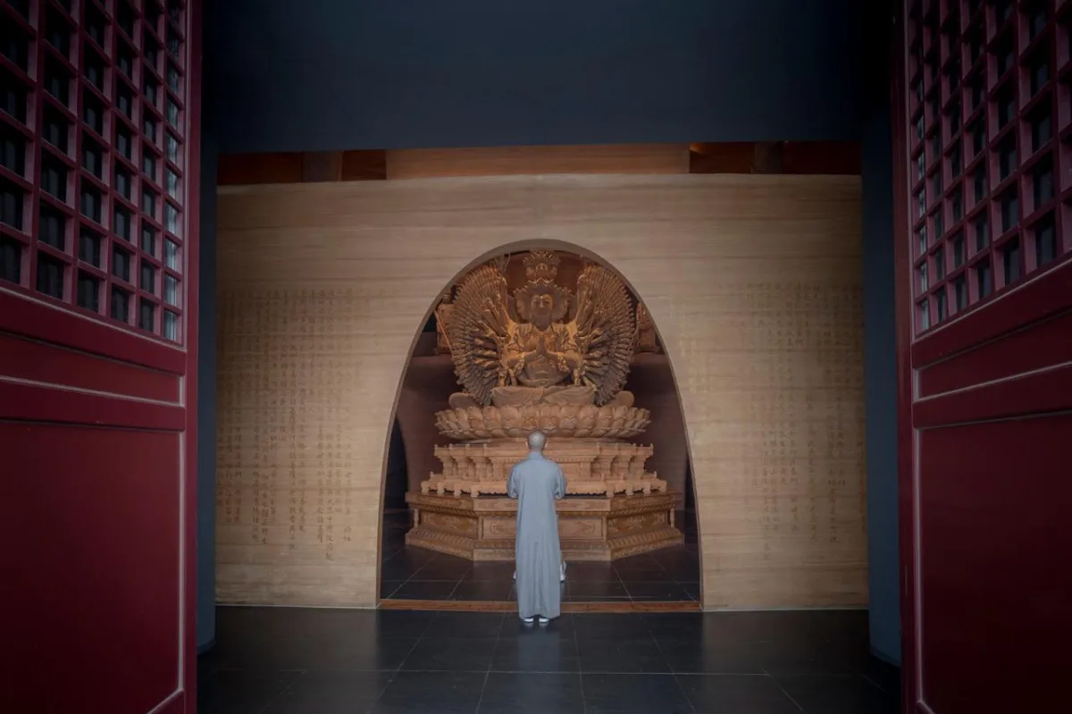 BIM建筑|祖山济心寺·木佛博物馆 /建筑营设计工作室