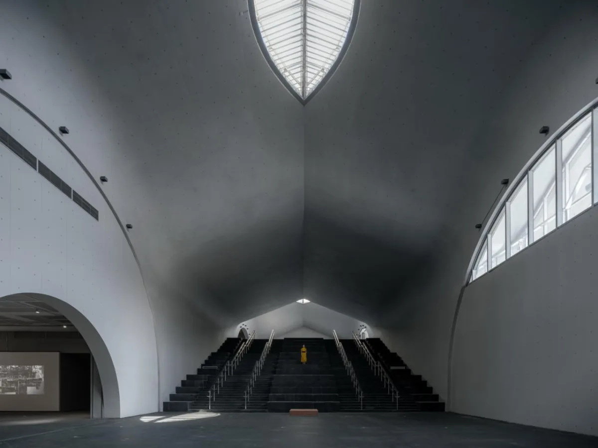BIM建筑|全东北最大的清水混凝土巨构地下建筑：砼殿 / Wutopia Lab
