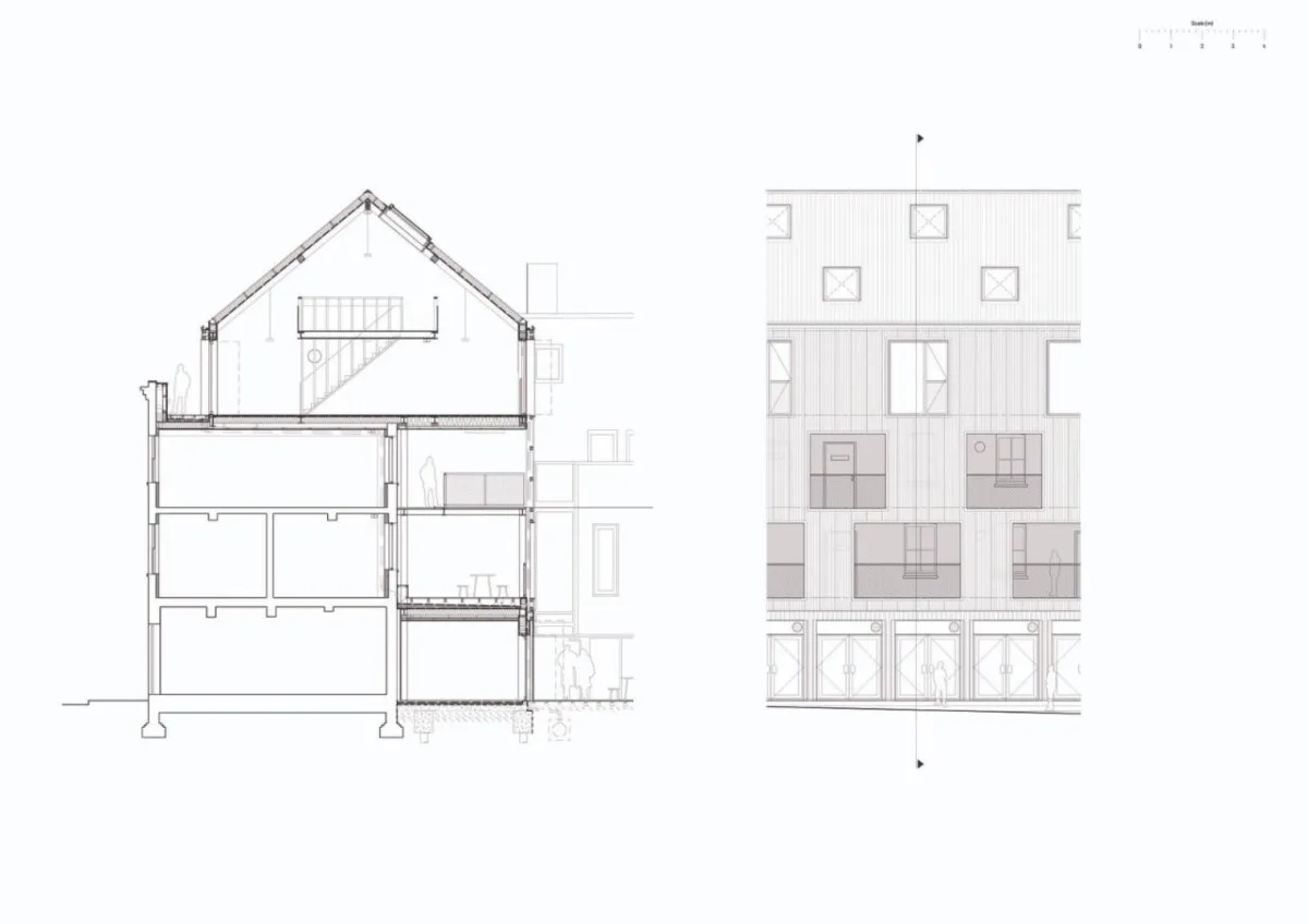 BIM建筑|商业社区，Bradbury 工厂 / [Y/N] Studio