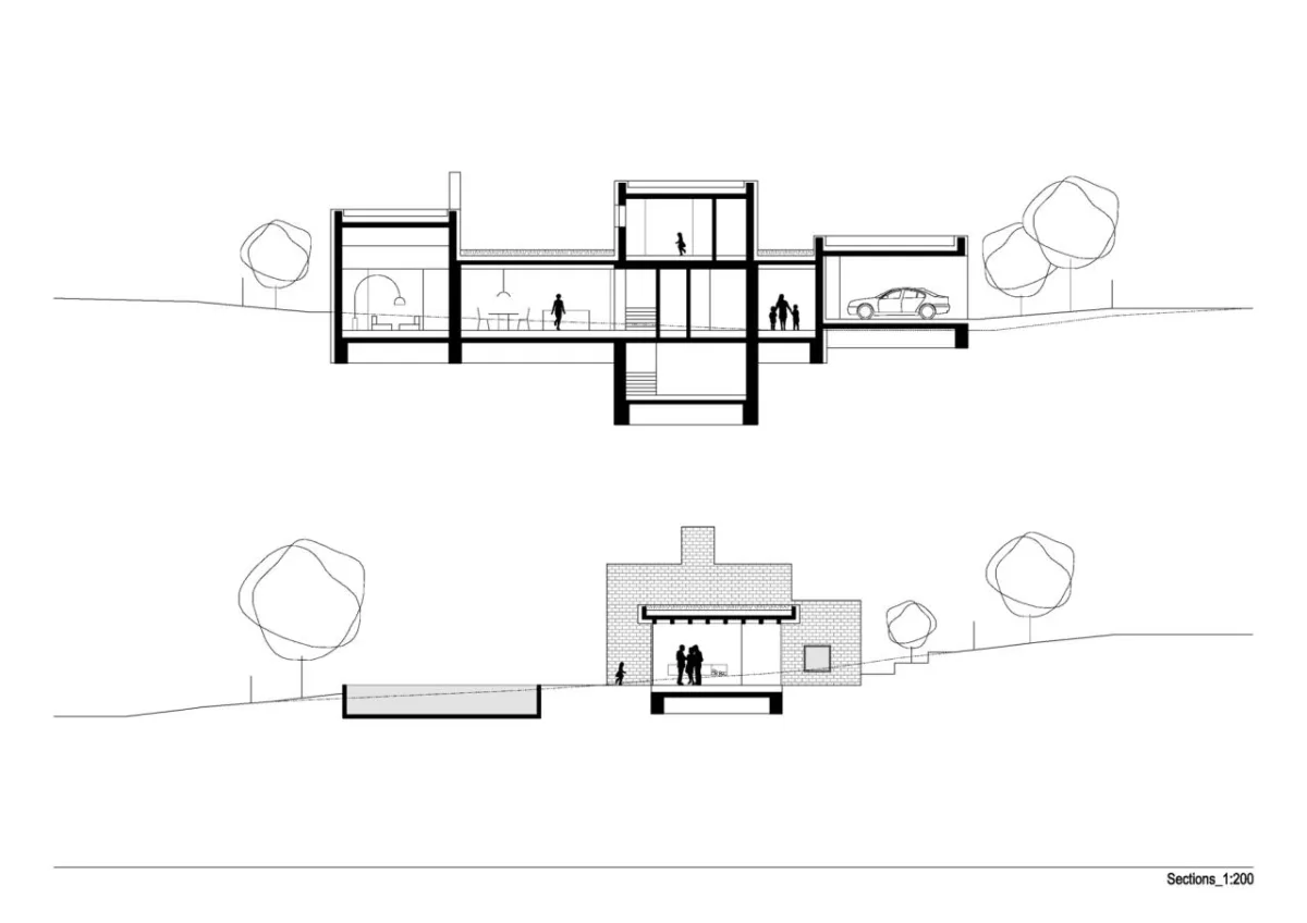 BIM建筑|独立住宅：砖房 ZáhorskéSady / ARCHITEKTI mikulaj & mikulajova