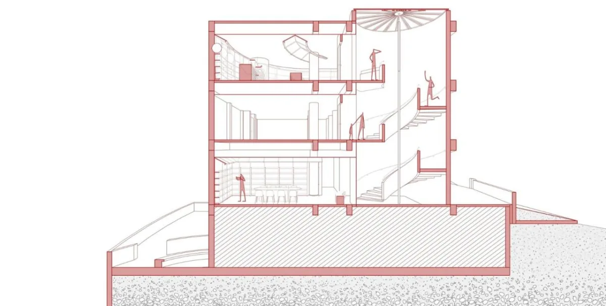 BIM建筑|「溧」 城市书房 / 大犬建筑设计