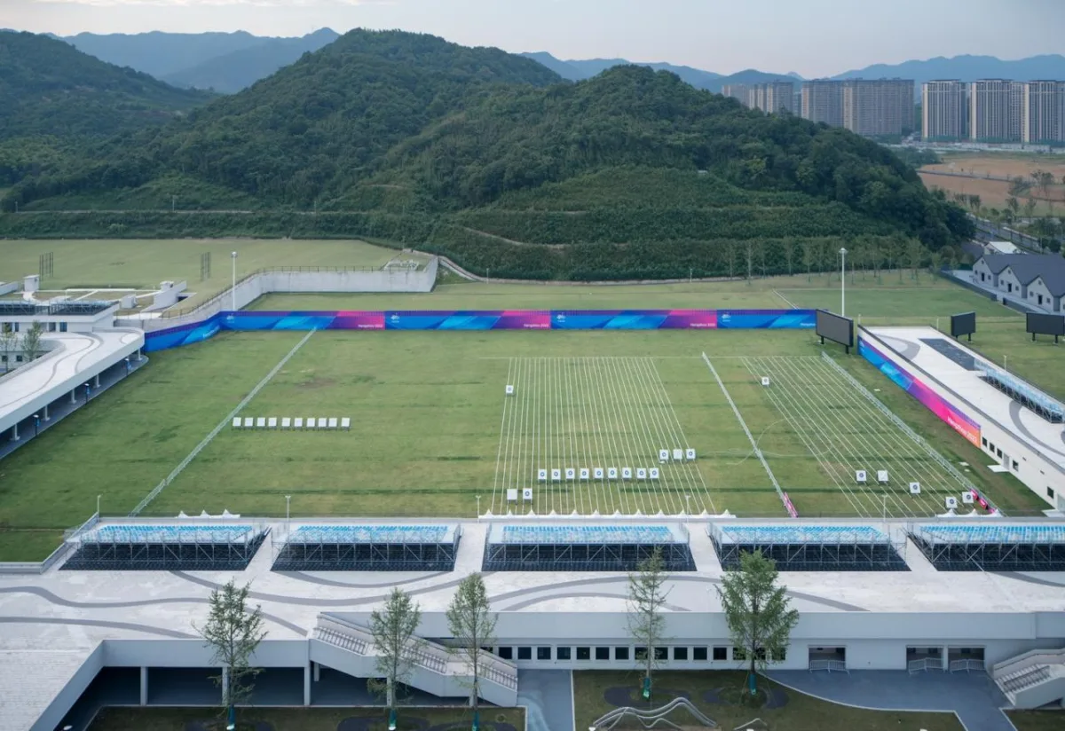 BIM建筑|富阳银湖体育中心:亚运射击射箭现代五项馆 / 浙江大学建筑设计研究院