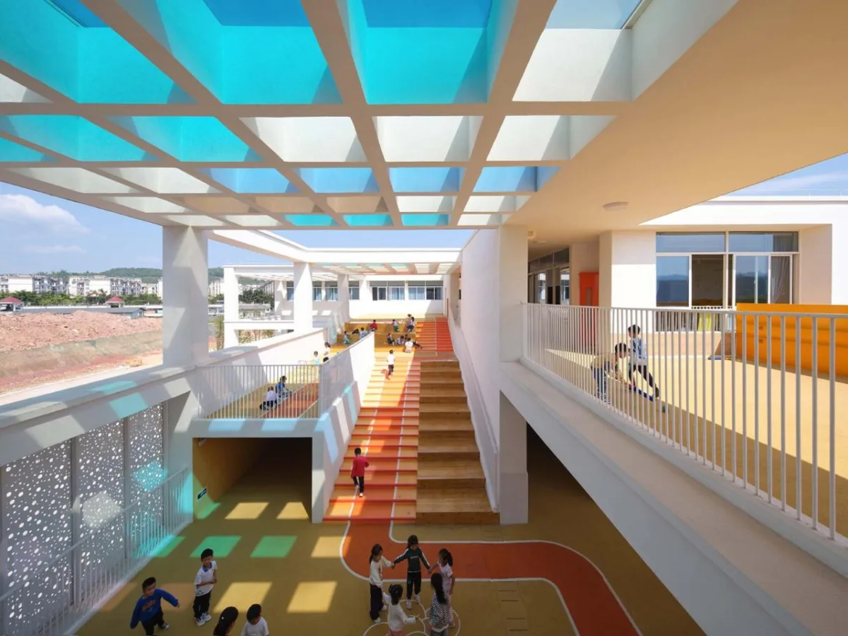 BIM建筑|普洱市思茅区小凤凰幼儿园 / 华南理工大学建筑设计研究院 陶郅工作室