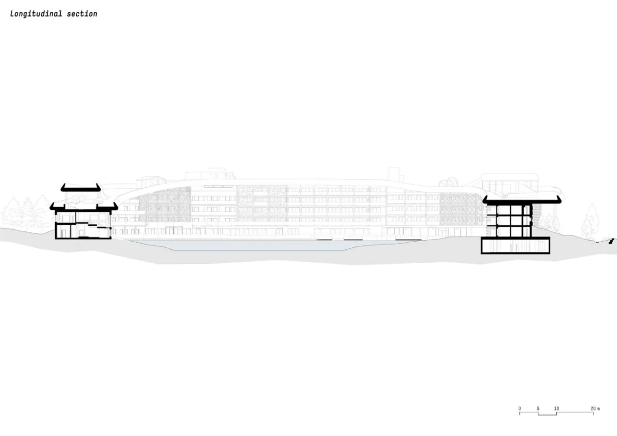 BIM建筑|金属皮肤，阿尔卑斯山下游乐场酒店 / noa* network of architecture