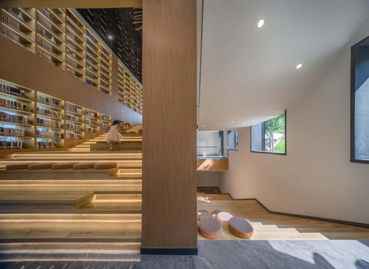 BIM建筑|余村印象青年图书馆 / 上海交通大学设计学院杜春宇团队