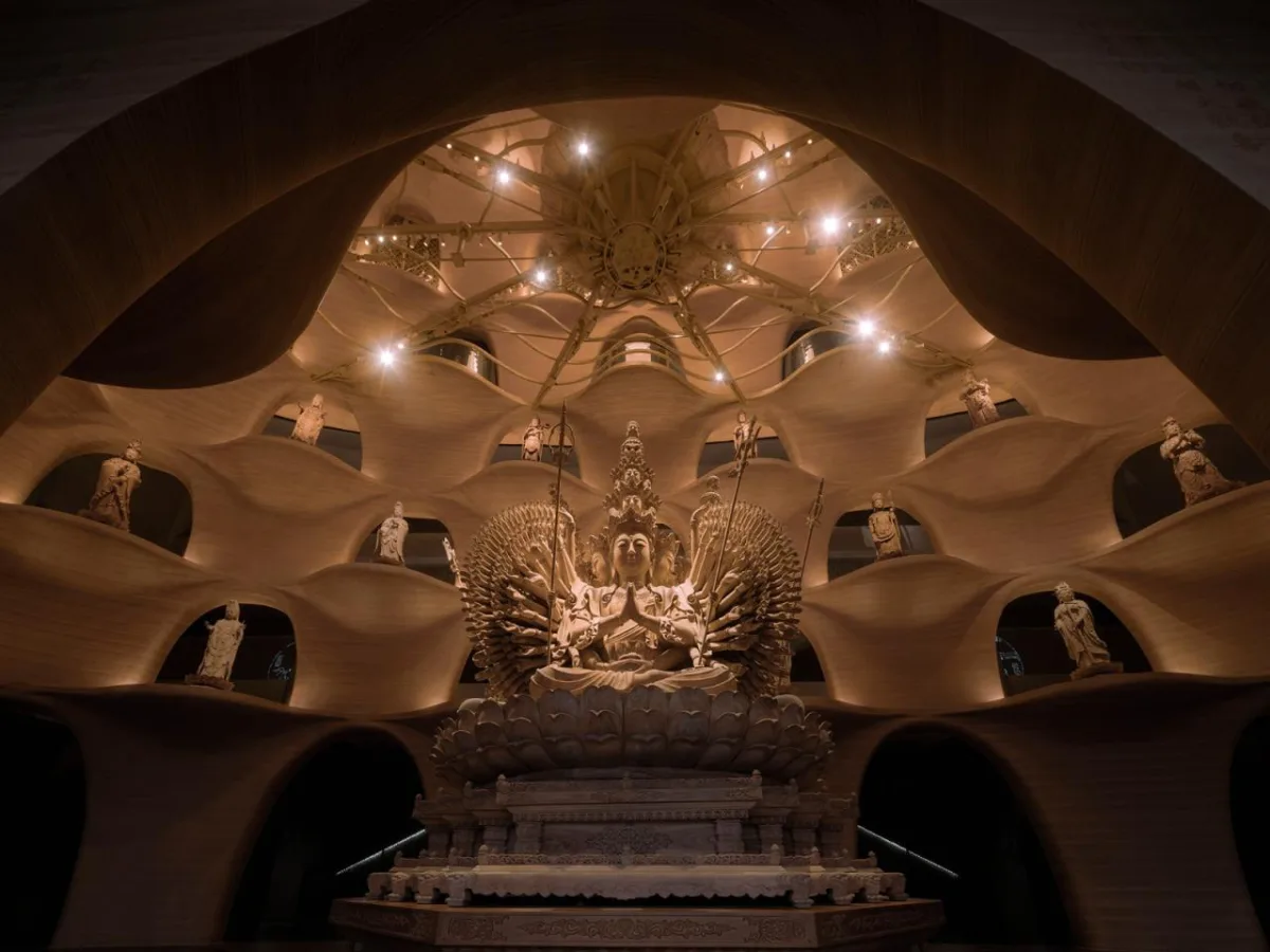 BIM建筑|祖山济心寺·木佛博物馆 /建筑营设计工作室