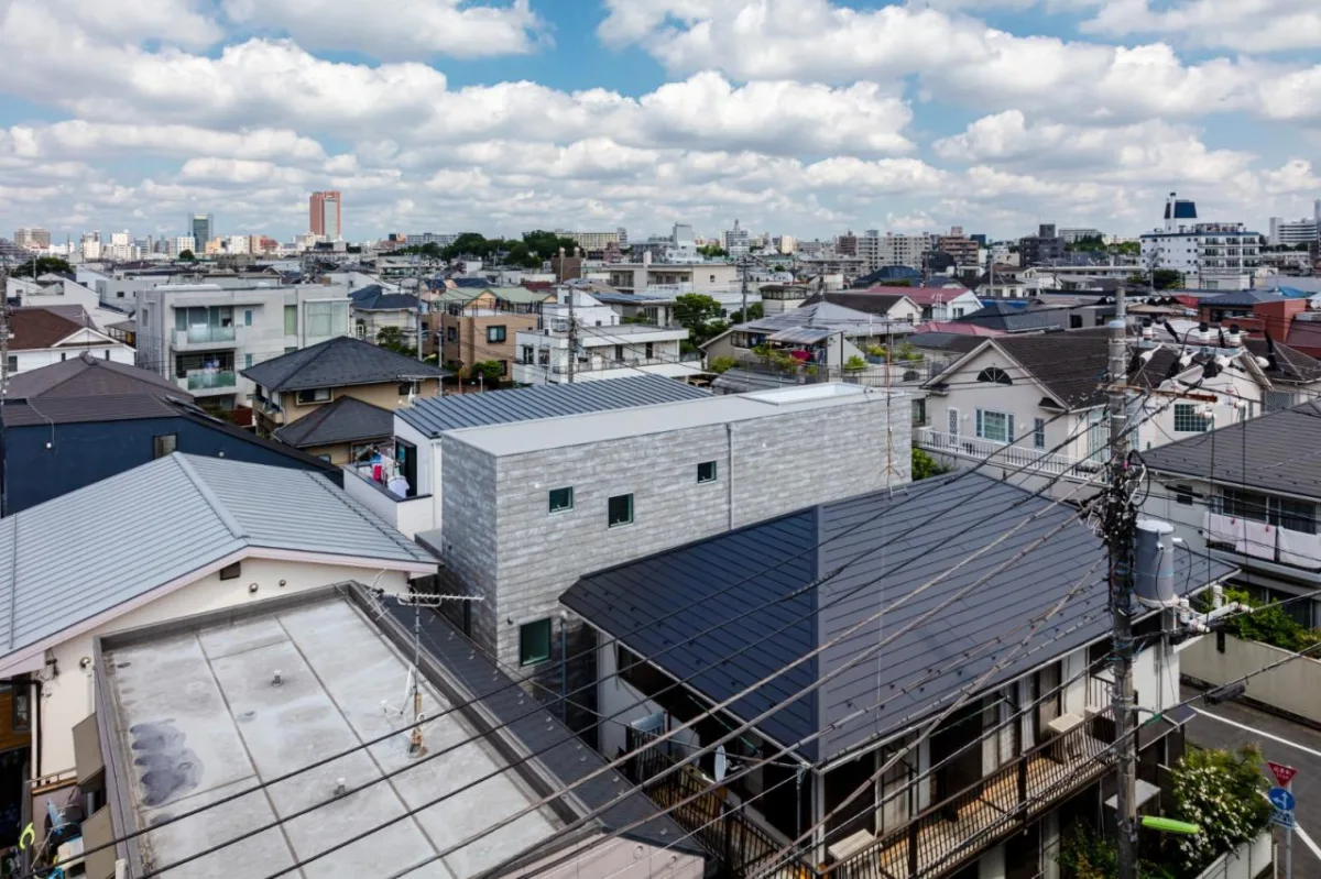 BIM建筑|错层悬挑结构，Shimouma住宅 / I.R.A.