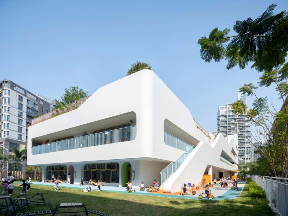 BIM建筑|深圳市南山区教育幼儿园深圳湾分部 / 深圳市天华建筑设计