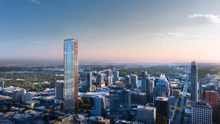 BIM建筑|HKS将设计奥斯汀超高层摩天大楼